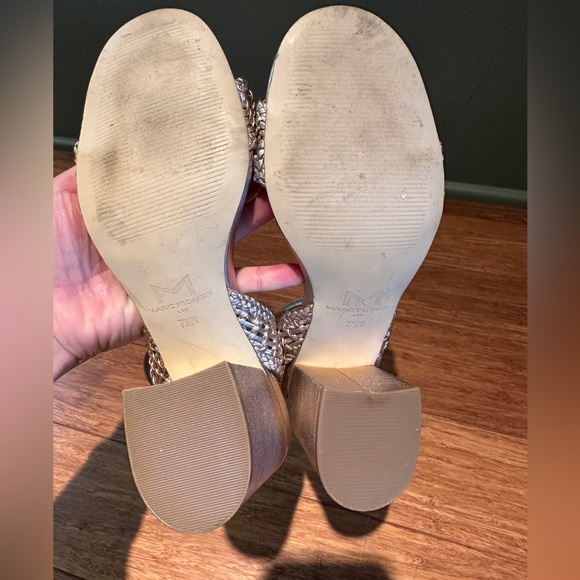 MARC FISHER Metallic Block Heel - Picture 4 of 6